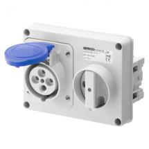  SOC.PR.VE.H.S.F.3P+T 16A 230V 