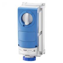  PRISE BL.IP66 A.F.2P+T 16A 230 