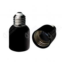  ADAPTATEUR E27 => E40 NOIR 