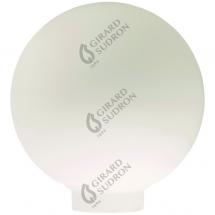  VERRERIE GLOBE D.100 OPALISE M 
