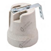  DOUILLE PORCELAINE E27 AVEC ET 