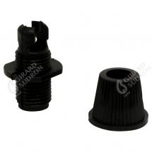  SERRE-CABLE NYLON NOIR  M. 10X 