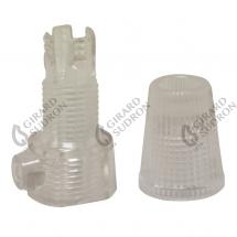  SERRE-CABLE TRANSPARENT 