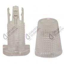  SERRE-CABLE TRANSPARENT L.14,5 