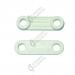  ARRET TRACTION BLANC TR.3,1MM 