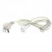  CORDON 3X0,75 L.2M BLANC 