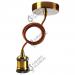 SUSPENSION METALLIQUE E27 MARR 