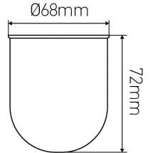  PAV. TRONCONIQUE POLYPROPYLENE 
