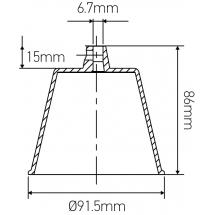  PAVILLON AV BAGUE POLYPRO.BLAN 