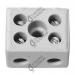  DOMINO 2 BORNES BLANC 