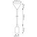  SUSPENSION SILICONE E27 CABLE 