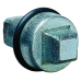  JEU SERRURE 8MM+CLE ORION POLY 