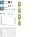  KIT VER.ARM. IP44 2TRAVEES 