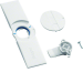  LOQUET PLASTIQUE DE RECHANGE 