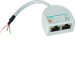  ECL. 1RJ45 VERS 2XRJ45 AGARDIO 