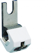  BORNE RAC.1P FOURCHE 1X25MM 