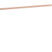  BARRE CU 12X5 TARAUD M5 LG 100 