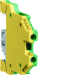  BORNE VERT-JAUNE 4MM 