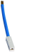  CONNECT BLEU 10MM L = 120MM 