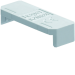  BOUCHON LATERAL BARRE PONT 3P+ 