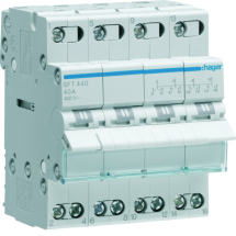 INVERSEUR 4P 40A, AMONT,I-0-II 