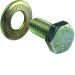  VIS RACCORDT M6X12 AVEC ROND 