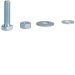  VIS RACCORDT M8X30 AVEC ROND 