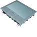  BOITE DE SOL 18 MODULES GRISE 