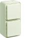  CUBYKO PC DBLE VERT 2P+T BLANC 