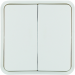  CUBYKO 2 TOUCHES KNX BLANC 