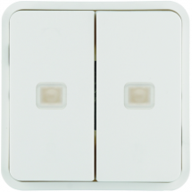  CUBYKO 2T. KNX A VOYANTS BLANC 