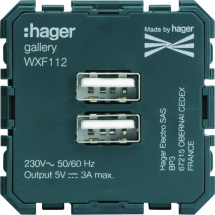  GALLERY CHARGEUR 2X USB 3A 