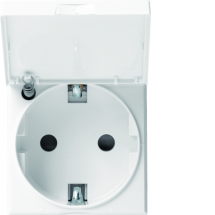  PC SCHUKO COUVERCLE 2P+T PURE 