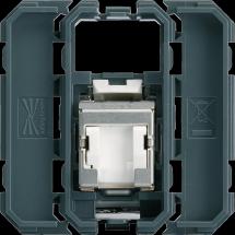  GALLERY PC RJ45 C6A STP 2M BLC 
