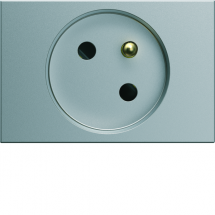  PC GOULOTTE 2P+T 16A TITANE 