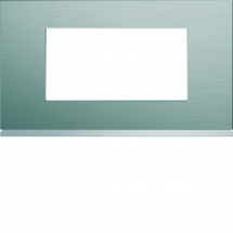  PLAQUE 4M E57 BRIGHT INOX 