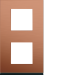  PLAQUE 2P V71 COPPER ALU 