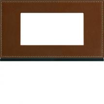  PLAQUE 4M E57 COFFEE LEATHER 