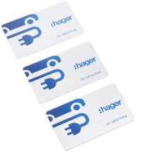  3 BADGES RFID CARTE 