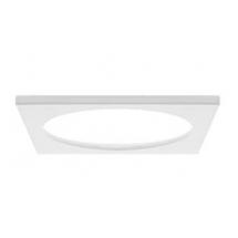 BAGUE CARREE BLANC MAT 