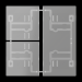  Module de touche 3 voies trans 