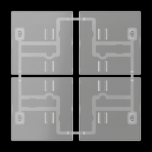  Module de touche 4 voies trans 
