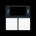  KIT TOUCHE POUR REGULATEUR KNX 