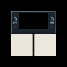  KIT TOUCHE POUR REGULATEUR KNX 