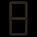 CADRE 2 POSTES, A 550 / BLANC 