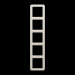  CADRE 4 POSTES, A 550 / BLANC 