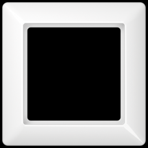  CADRE 1 POSTE / AS 500 BLANC 