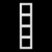  CADRE 4 POSTES AVEC PE / AS 50 