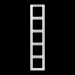  CADRE 5 POSTES AVEC PE / AS 50 