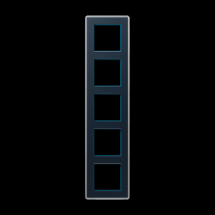  Cadre de finition 5 postes / A 